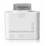  / Card Reader - Camera connection kit for Apple iPad - 5 in 1 - Deppa